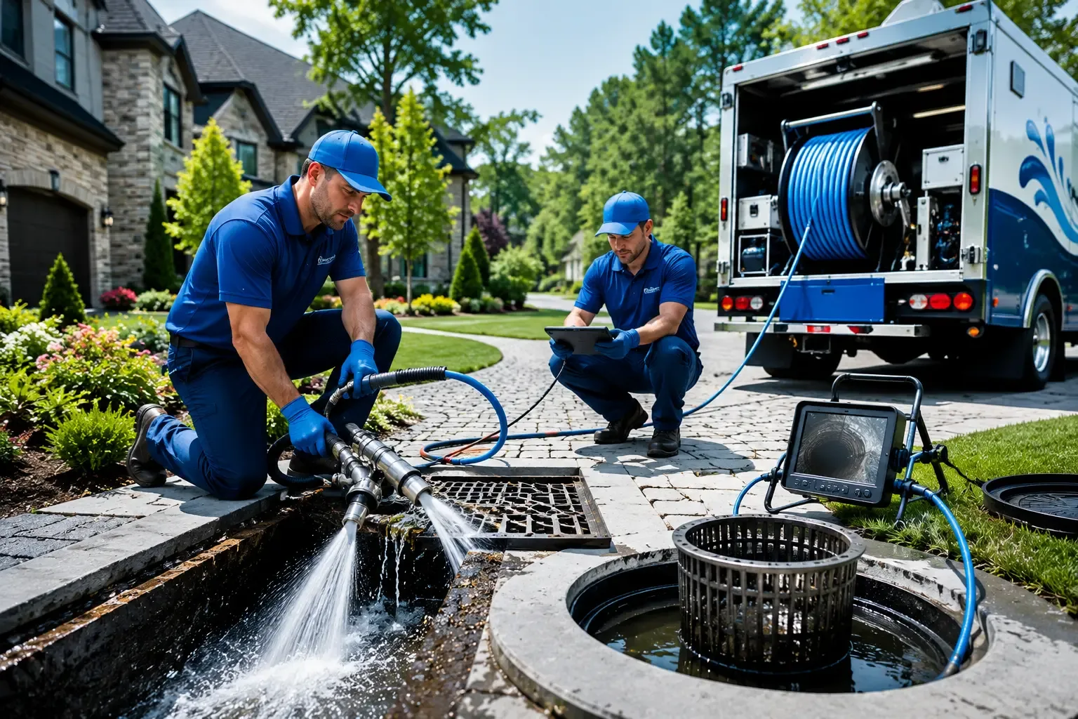 Local outdoor drain cleaning professionals in Cowen, WV